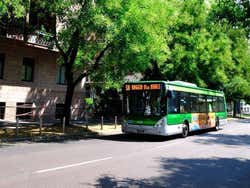 Autobús en Milán