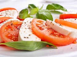 Comida Milán, Ensalada caprese