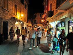 Lago de Garda, Sirmione al anochecer